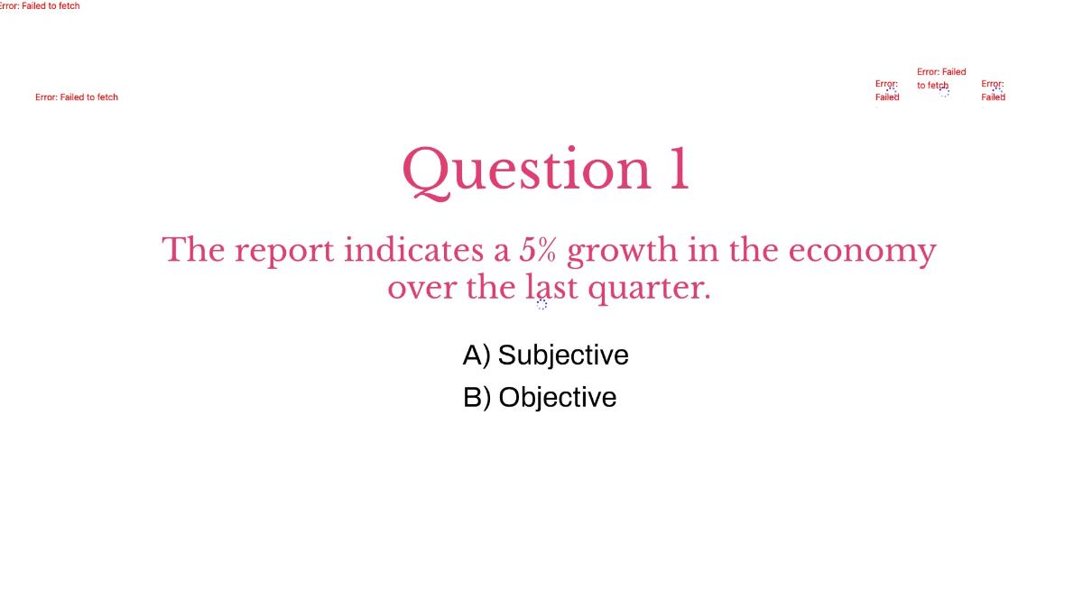 Free Comparing Passages For Subjective and Objective Tone Template to Edit Online