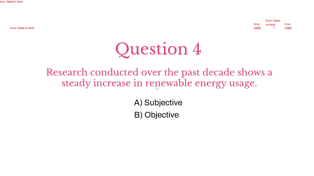 Free Comparing Passages For Subjective and Objective Tone Template to Edit Online