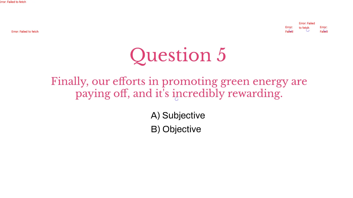 Free Comparing Passages For Subjective and Objective Tone Template to Edit Online