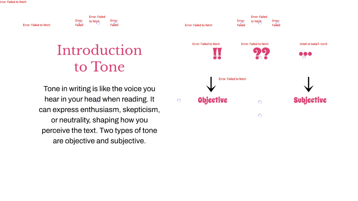 Free Comparing Passages For Subjective and Objective Tone Template to Edit Online