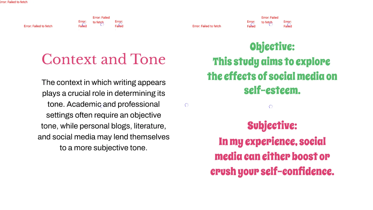 Free Comparing Passages For Subjective and Objective Tone Template to Edit Online