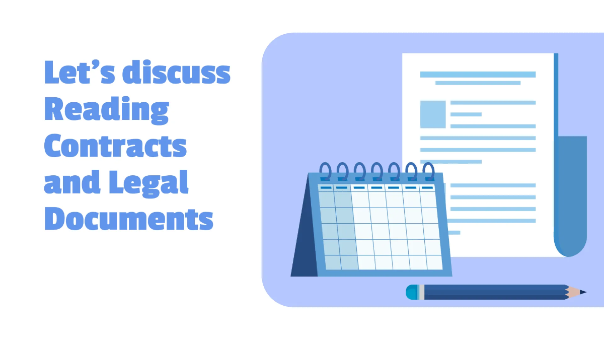 Free Reading Contracts and Legal Documents Template to Edit Online
