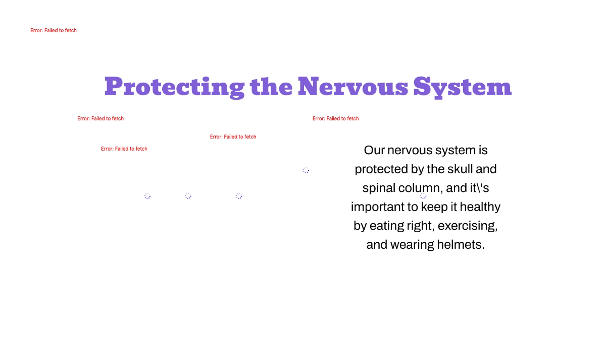 Free Nervous System Template to Edit Online