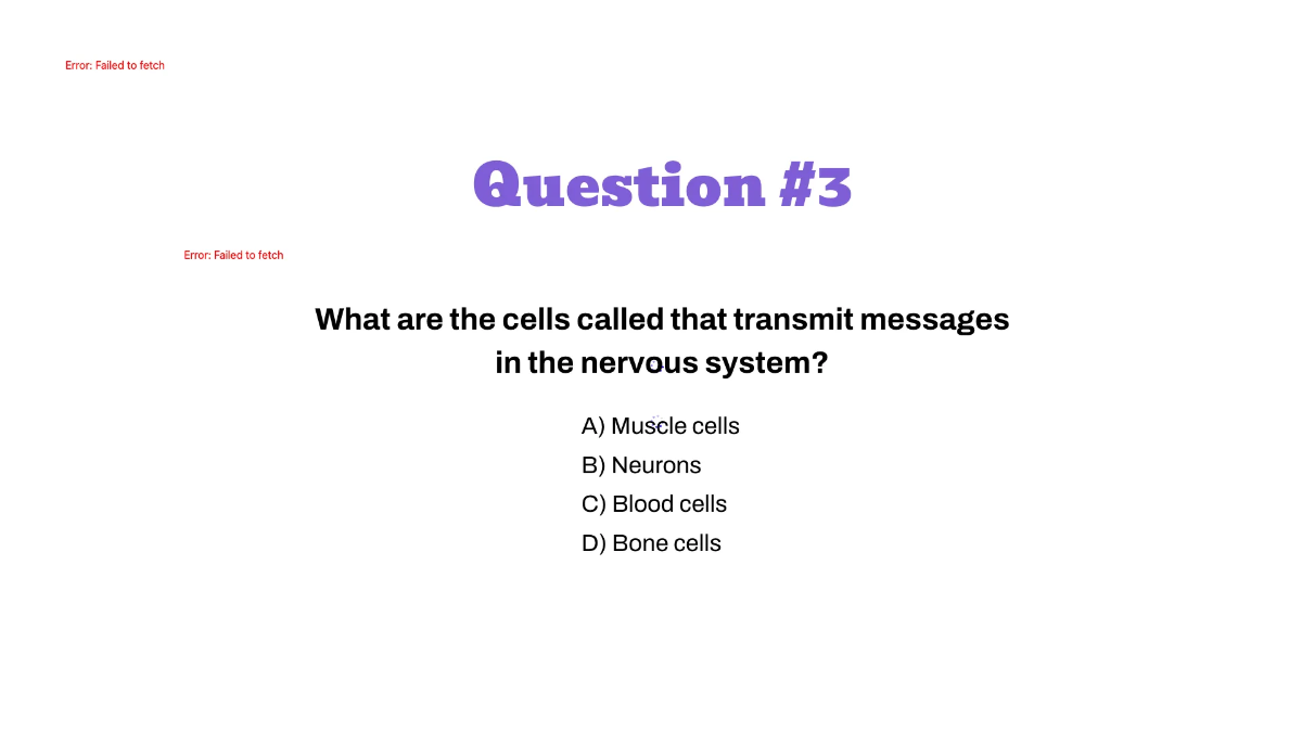Free Nervous System Template to Edit Online