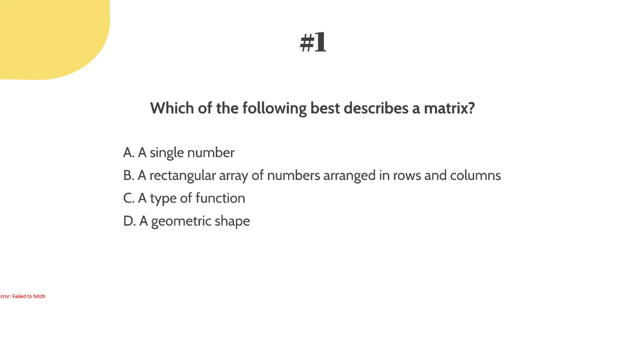Free Matrix Vocabulary Template to Edit Online