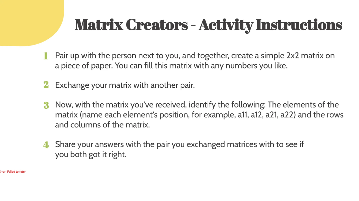 Free Matrix Vocabulary Template to Edit Online