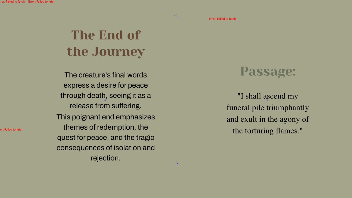 Free Analyzing Passages from "Frankenstein" Template to Edit Online