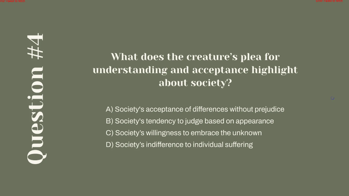 Free Analyzing Passages from "Frankenstein" Template to Edit Online