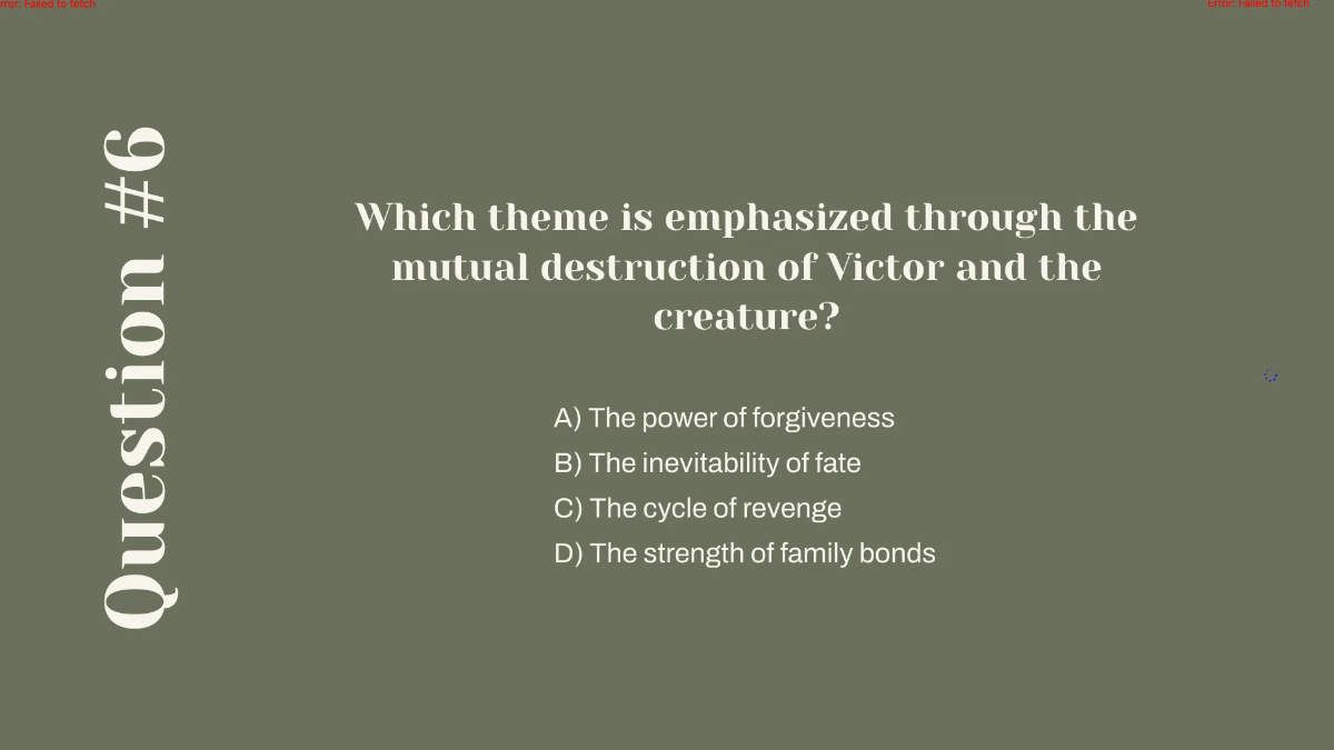 Free Analyzing Passages from "Frankenstein" Template to Edit Online