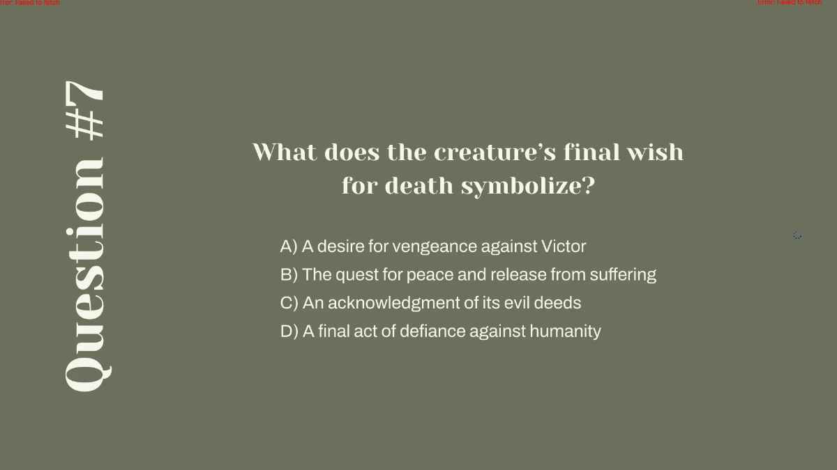 Free Analyzing Passages from "Frankenstein" Template to Edit Online