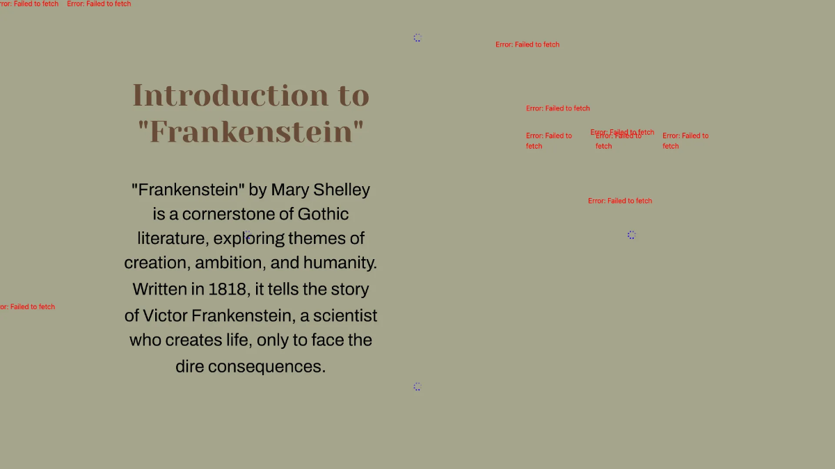 Free Analyzing Passages from "Frankenstein" Template to Edit Online