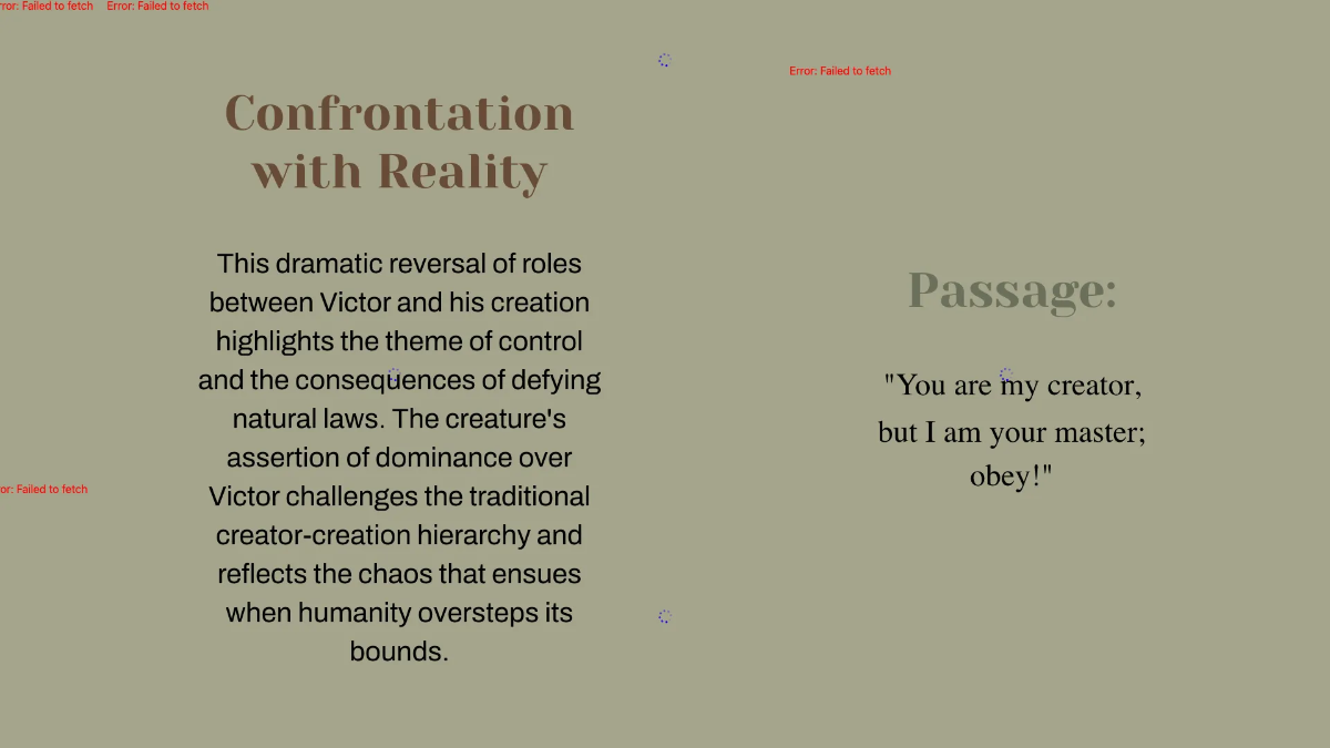 Free Analyzing Passages from "Frankenstein" Template to Edit Online