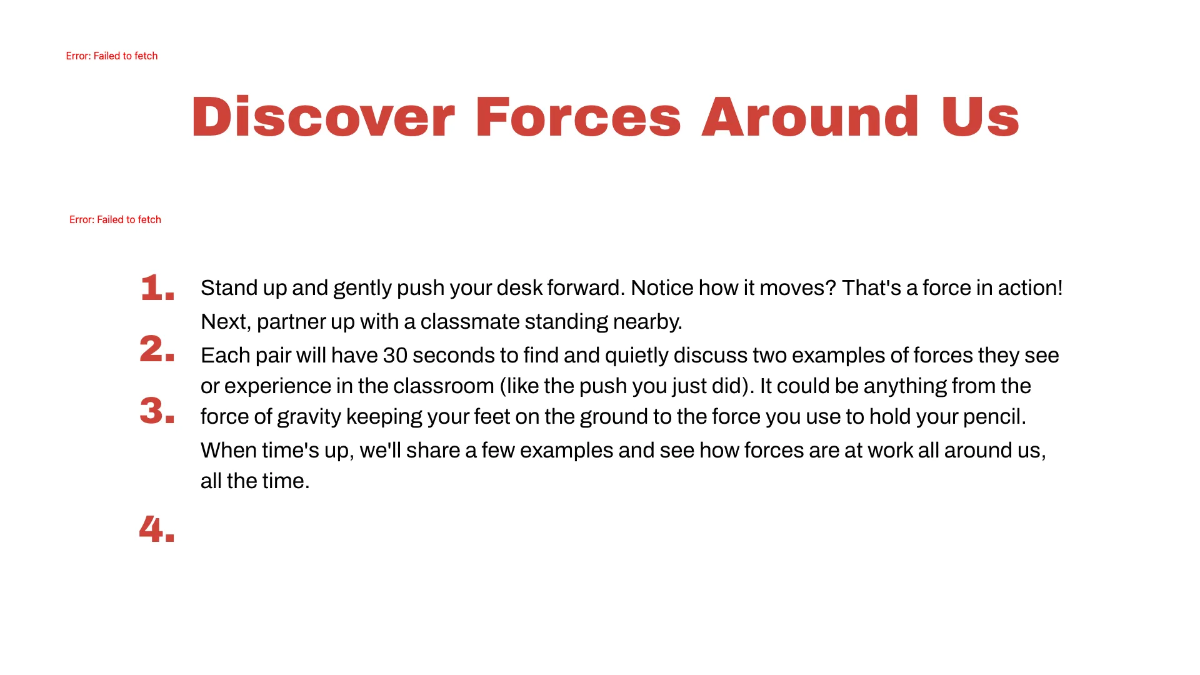 Free Types of Forces Template to Edit Online