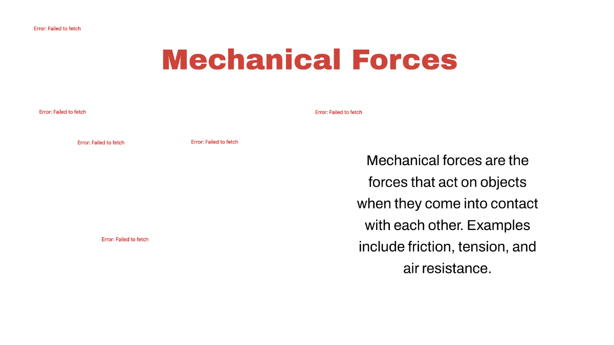 Free Types of Forces Template to Edit Online
