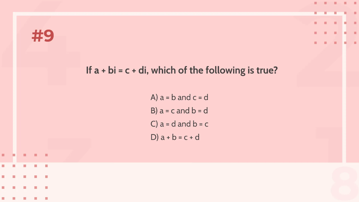 Free Introduction To Complex Numbers Template to Edit Online