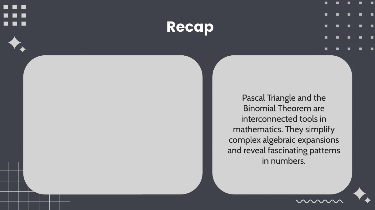 Free Pascal's Triangle and the Binomial Theorem Template to Edit Online