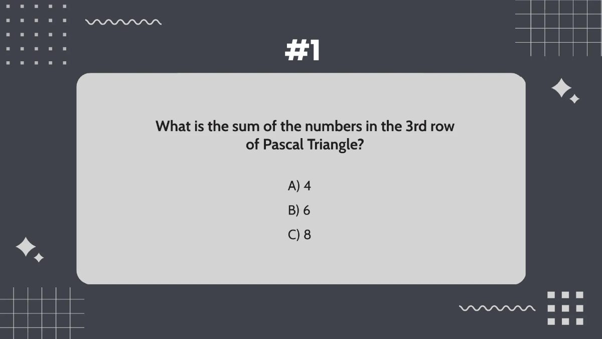 Free Pascal's Triangle and the Binomial Theorem Template to Edit Online
