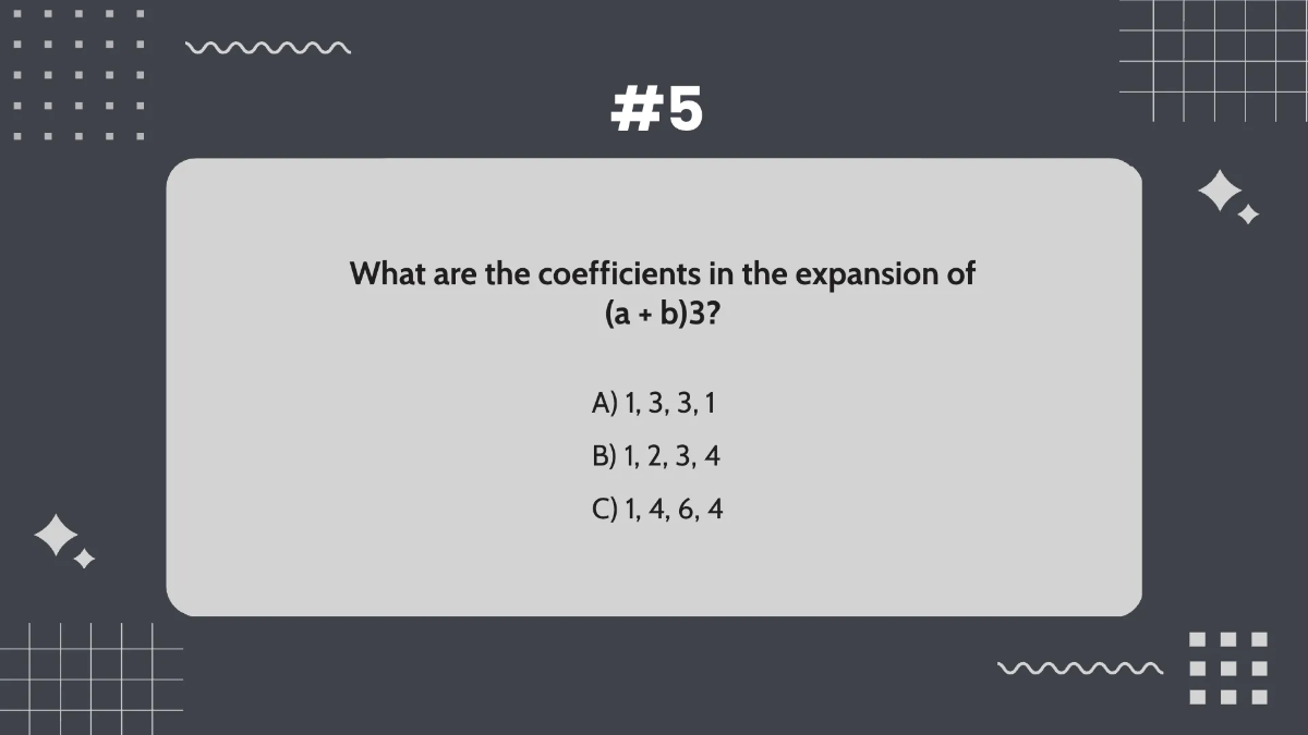Free Pascal's Triangle and the Binomial Theorem Template to Edit Online