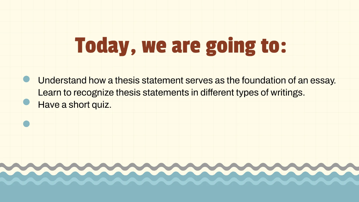 Free Identifying Thesis Statements Template to Edit Online