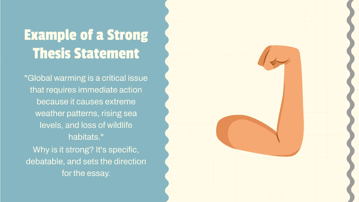 Free Identifying Thesis Statements Template to Edit Online