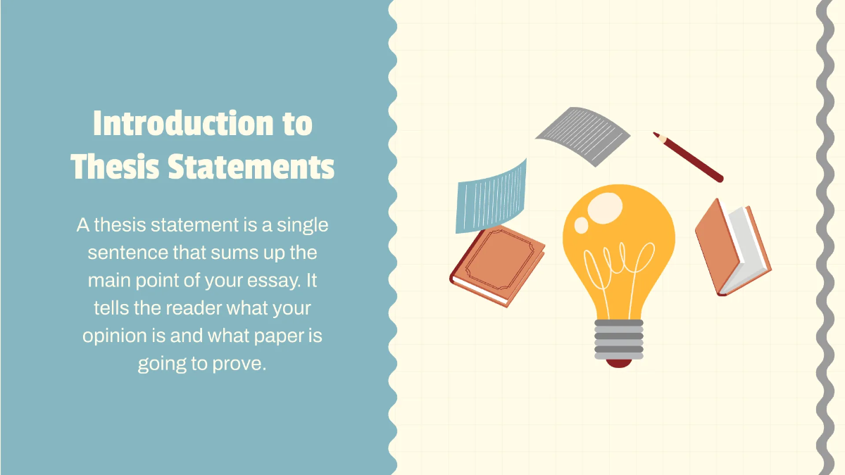 Free Identifying Thesis Statements Template to Edit Online