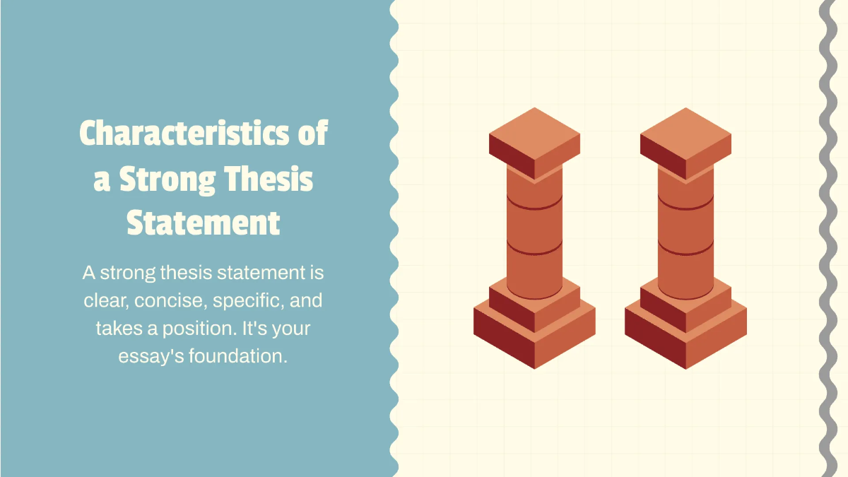 Free Identifying Thesis Statements Template to Edit Online