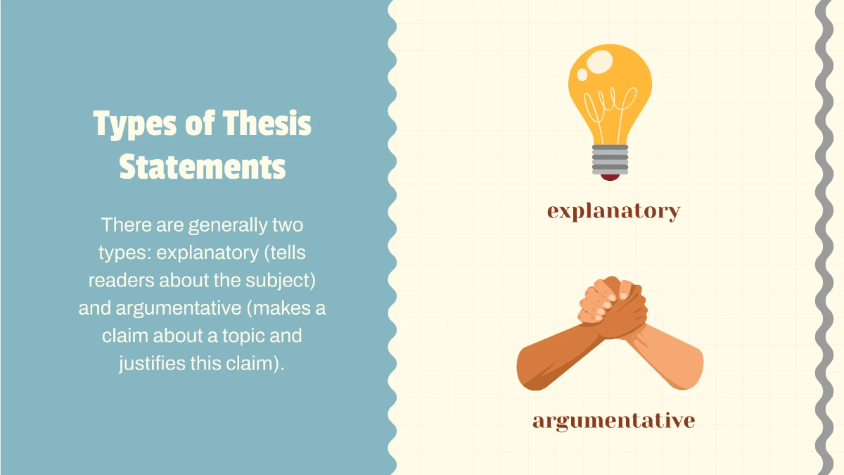 Free Identifying Thesis Statements Template to Edit Online