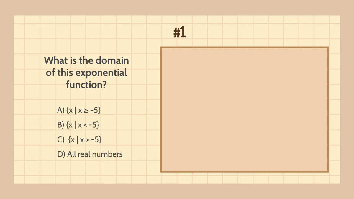 Free Domain and Range of Exponential and Logarithmic Functions Template to Edit Online