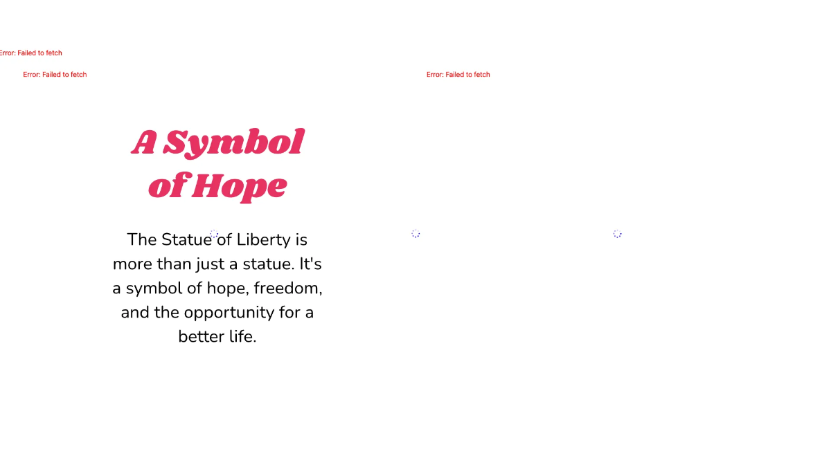 Free The Statue of Liberty Template to Edit Online