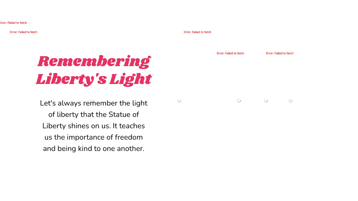 Free The Statue of Liberty Template to Edit Online