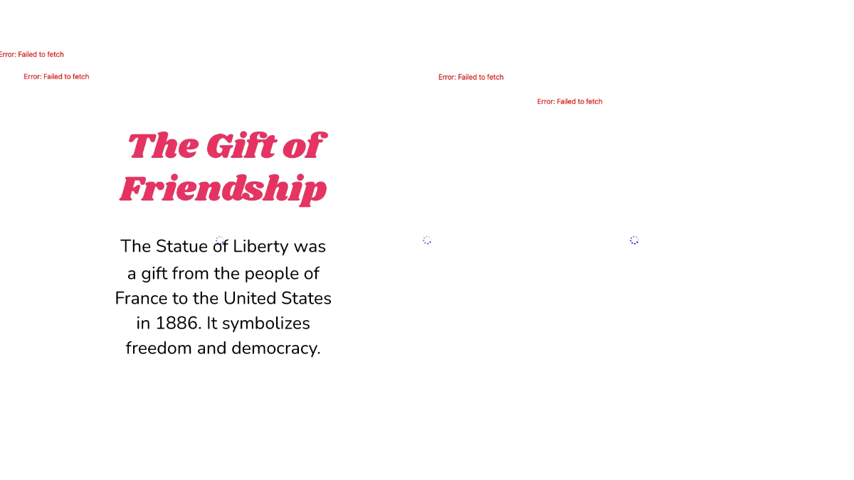 Free The Statue of Liberty Template to Edit Online