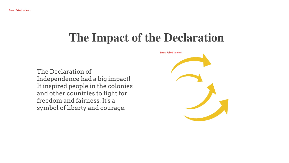 Free Declaration of Independence Template to Edit Online