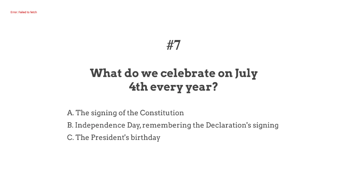 Free Declaration of Independence Template to Edit Online