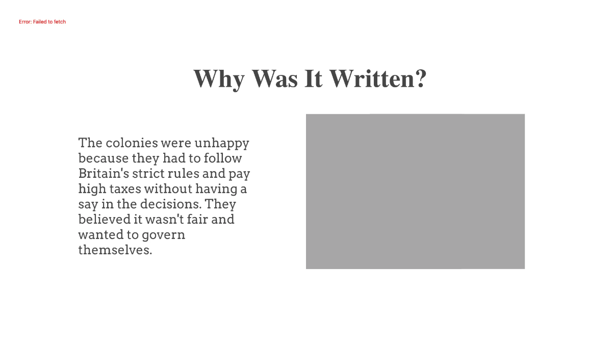 Free Declaration of Independence Template to Edit Online