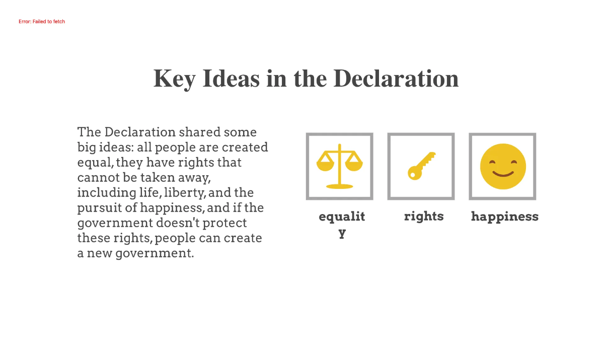 Free Declaration of Independence Template to Edit Online