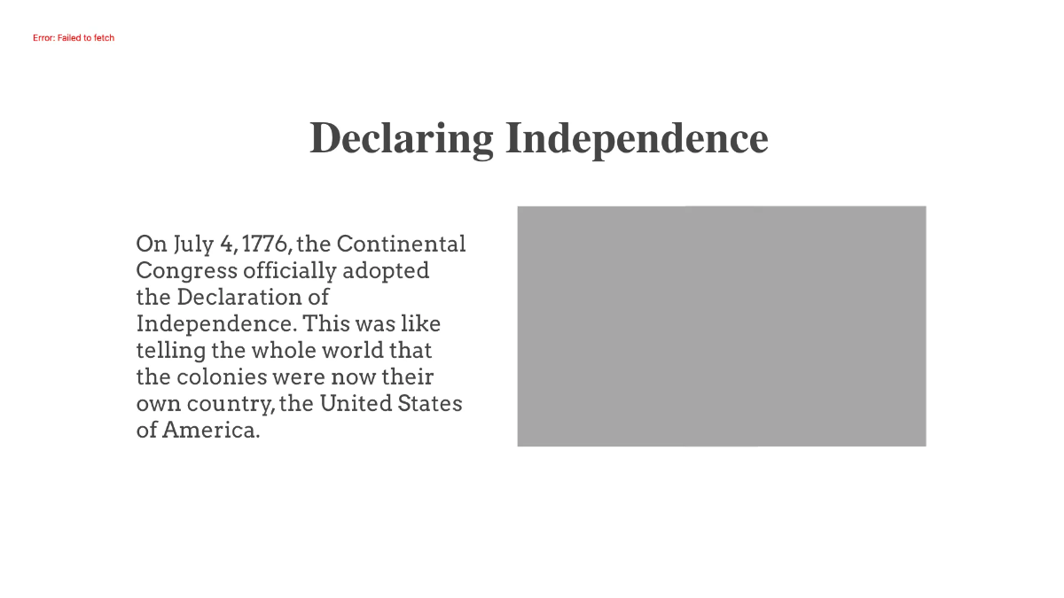 Free Declaration of Independence Template to Edit Online