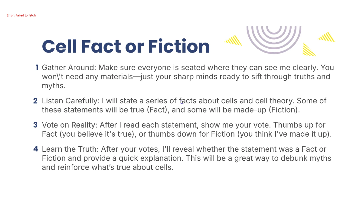 Free Cell Theory Template to Edit Online