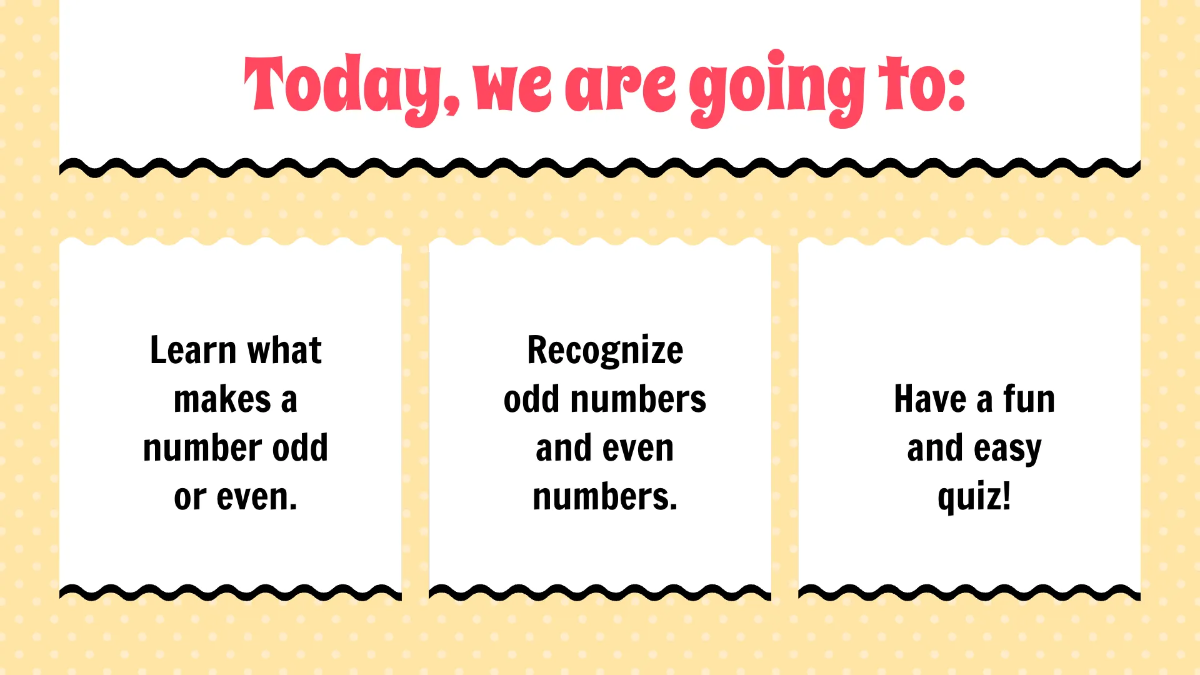 Free Odd and Even Numbers Template to Edit Online