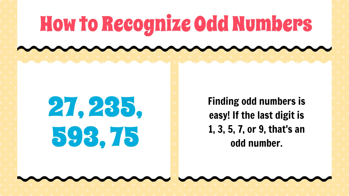 Free Odd and Even Numbers Template to Edit Online