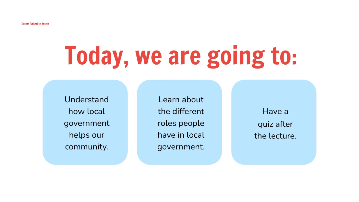 Free Local Government Template to Edit Online