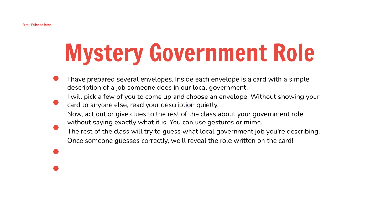 Free Local Government Template to Edit Online