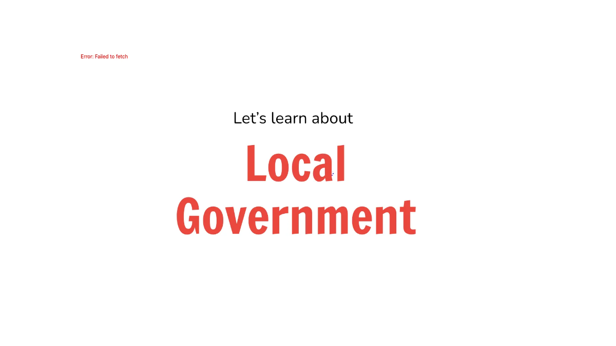 Free Local Government Template to Edit Online