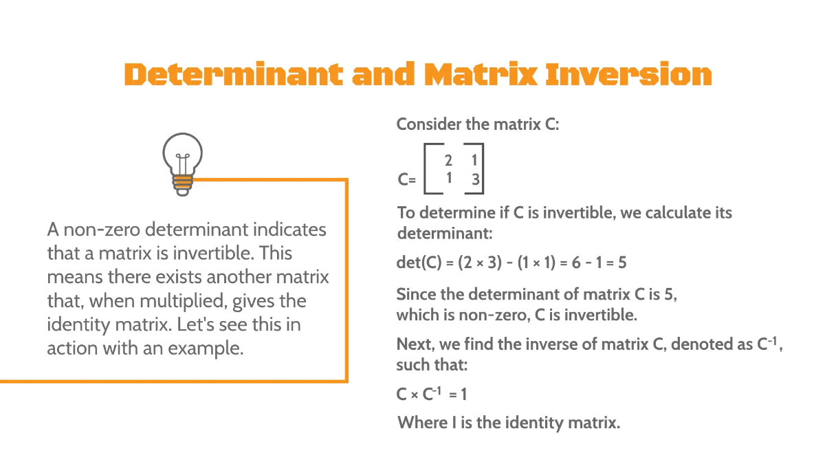 Free Determinant of A Matrix Template to Edit Online