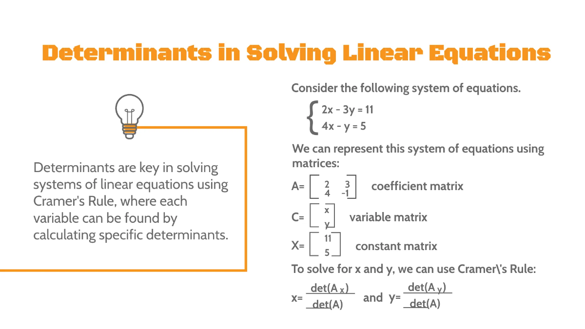Free Determinant of A Matrix Template to Edit Online