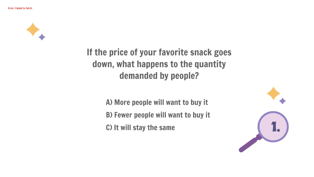 Free Understand Quantity Supplied and Quantity Demanded Template to Edit Online