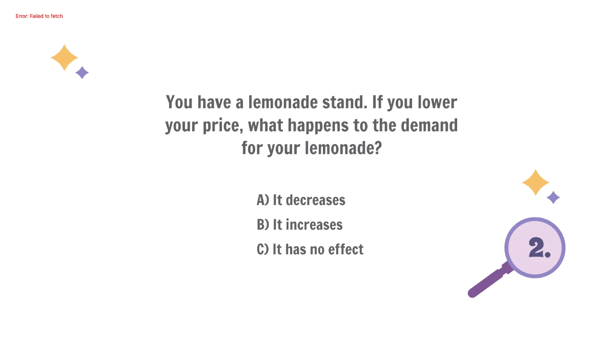 Free Understand Quantity Supplied and Quantity Demanded Template to Edit Online