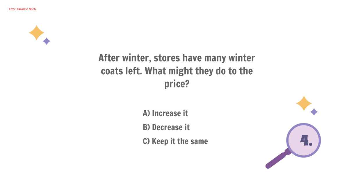 Free Understand Quantity Supplied and Quantity Demanded Template to Edit Online