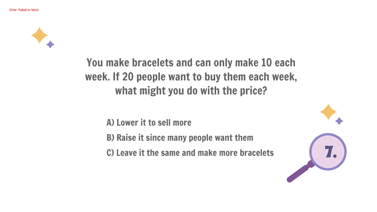 Free Understand Quantity Supplied and Quantity Demanded Template to Edit Online