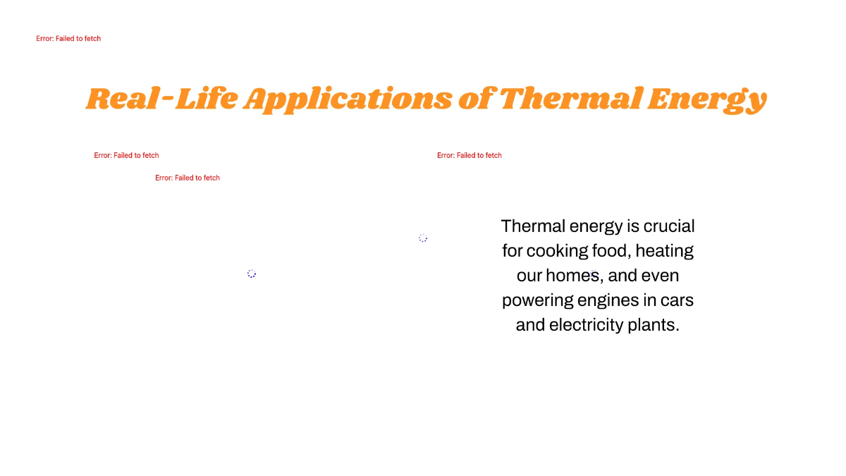 Free Thermal Energy Template to Edit Online
