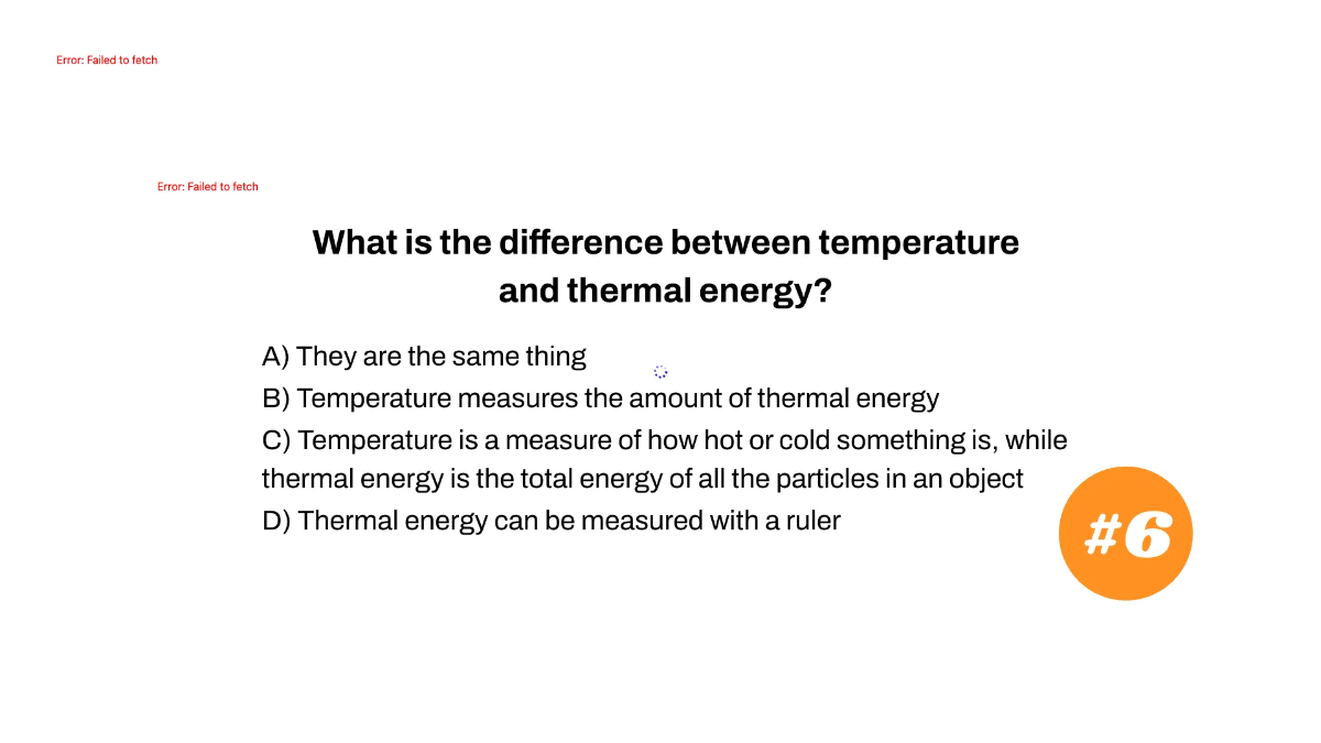 Free Thermal Energy Template to Edit Online